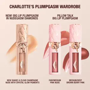Charlotte Tilbury Big Lip Plumpgasm In Nudegasm Diamonds